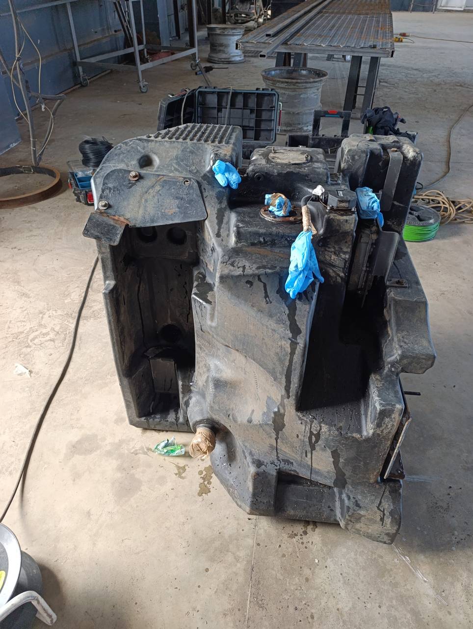 Foto 5 der Reparatur — Kraftstofftank-Reparatur Fendt 936 — August 2026