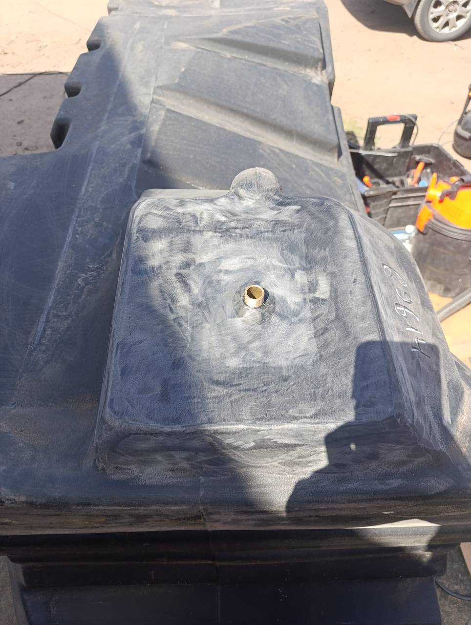 Foto 8 der Reparatur — Kraftstofftank-Reparatur Case 8250
