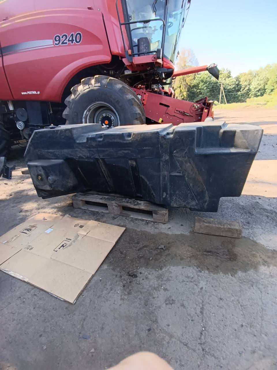 Foto 7 der Reparatur — Kraftstofftank-Reparatur Case 8250