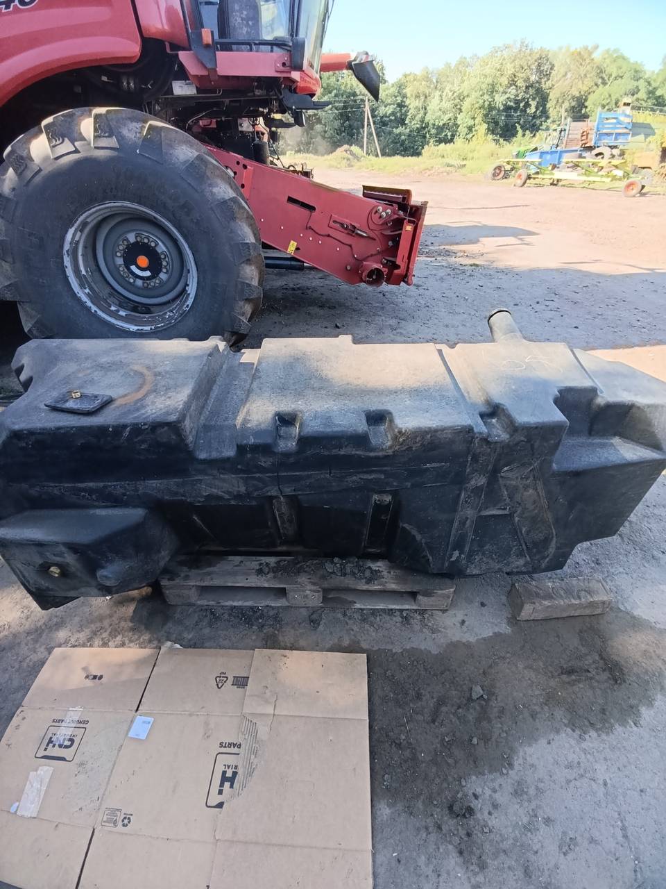Foto 4 der Reparatur — Kraftstofftank-Reparatur Case 8250