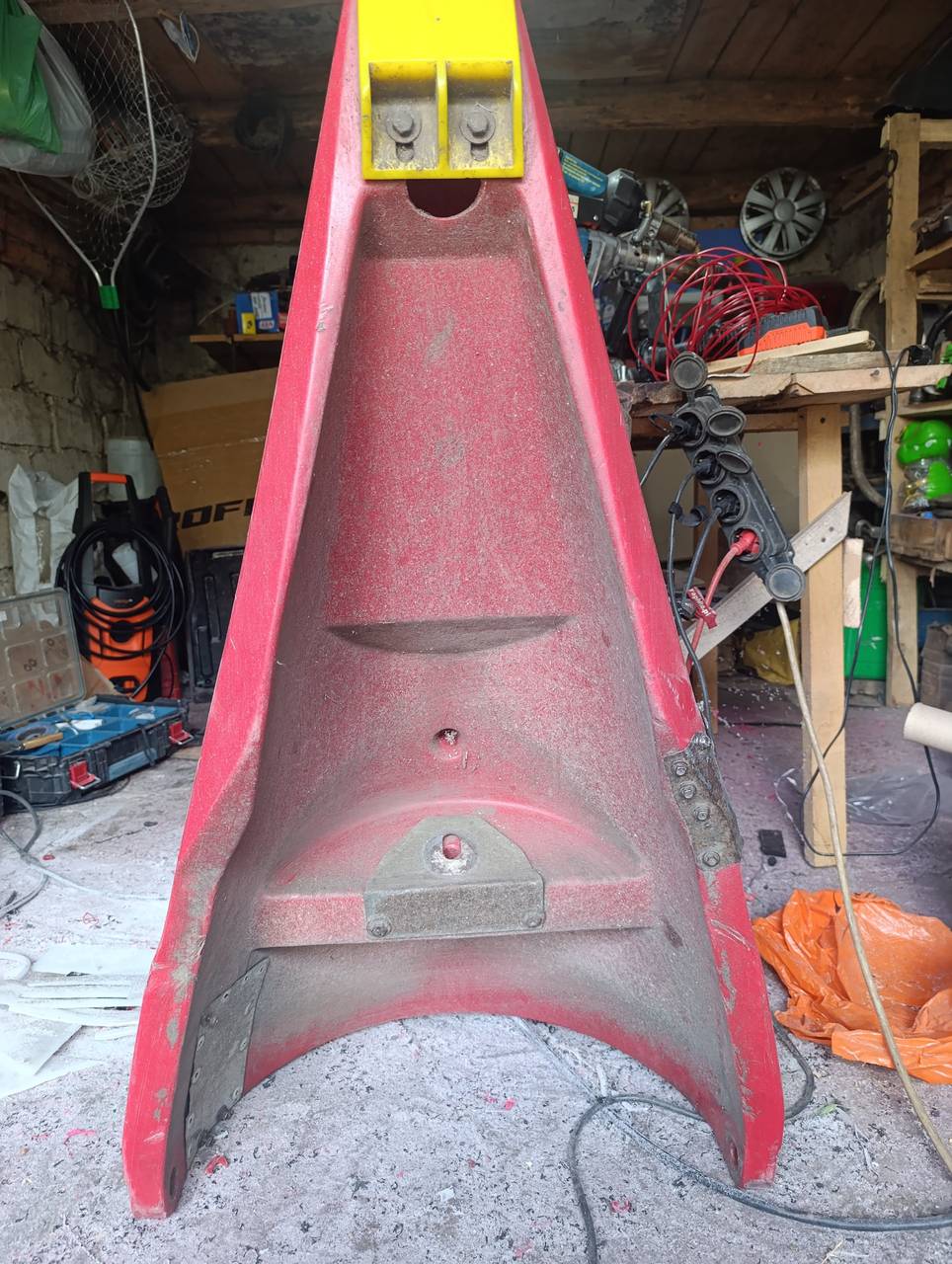 Foto 7 der Reparatur — Halmteiler-Reparatur am Schneidwerk — August 2026