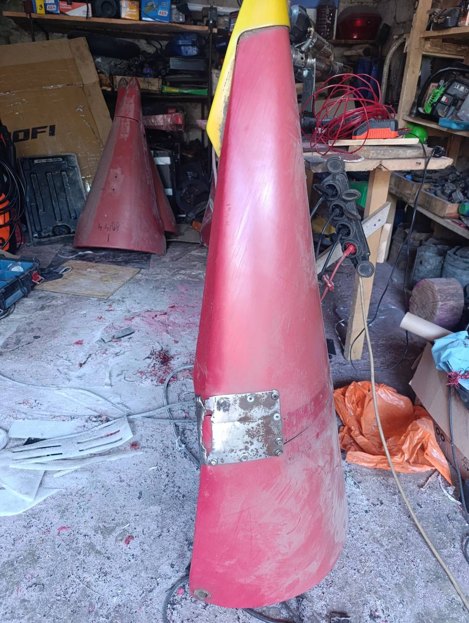 Foto 5 der Reparatur — Halmteiler-Reparatur am Schneidwerk — August 2026