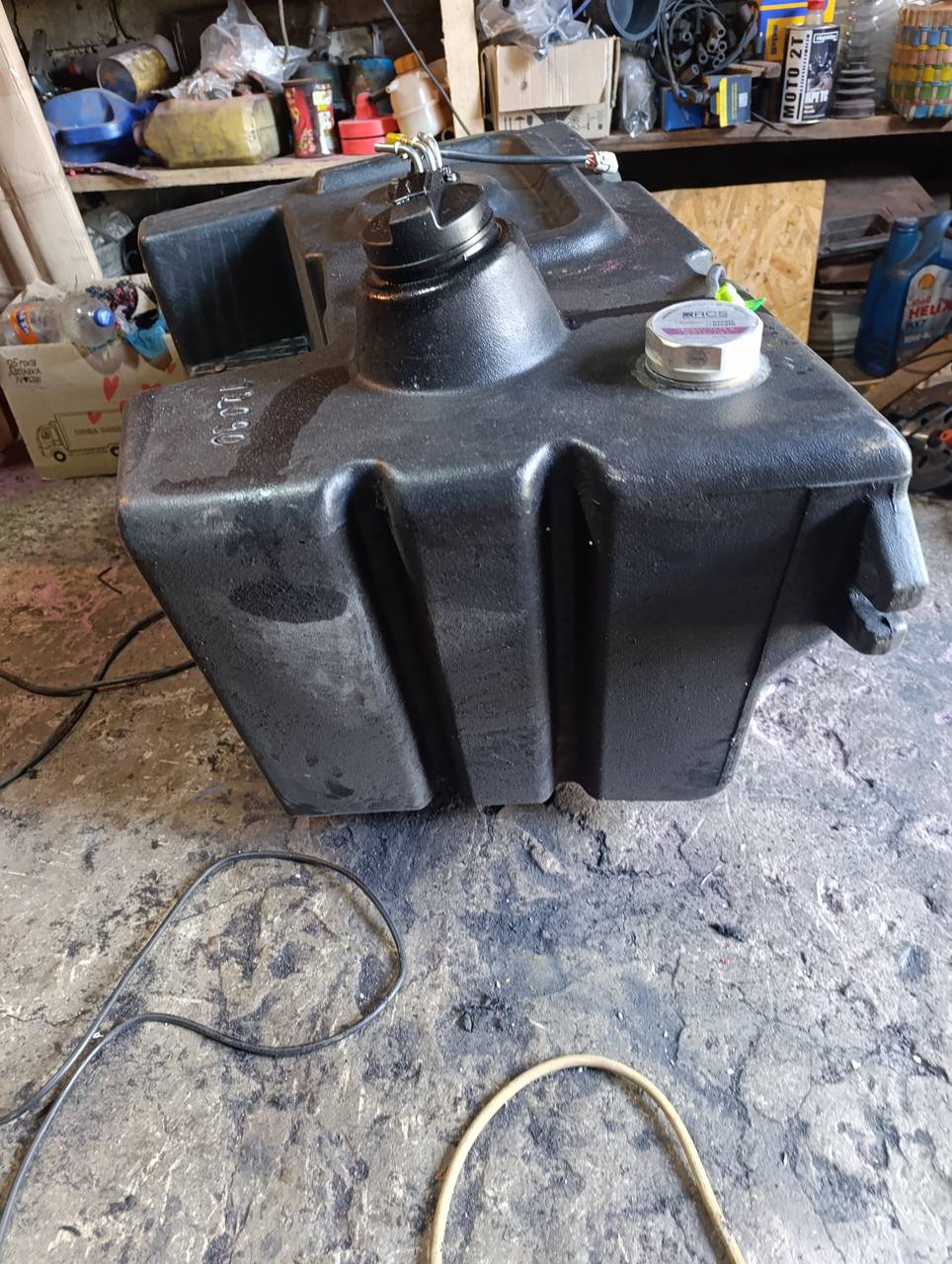 Foto 14 der Reparatur — Kraftstofftank-Reparatur an der Baumaschine