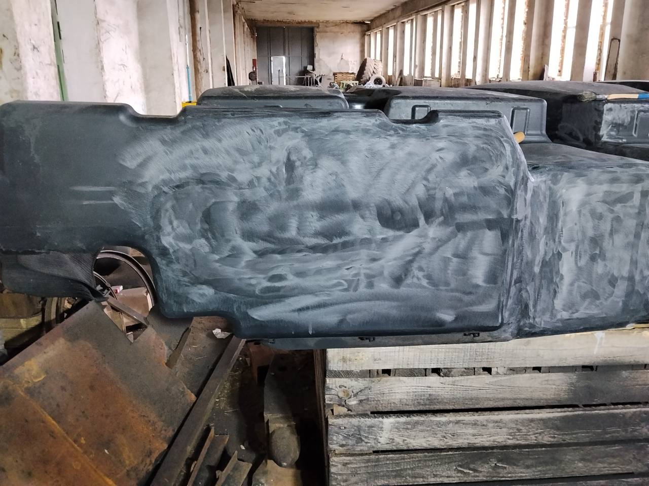 Foto 25 der Reparatur — Kraftstofftank-Reparatur Claas Lexion 760