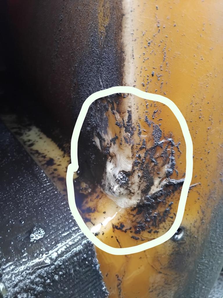 Foto 3 der Reparatur — Kraftstofftank-Reparatur Hardi CC20