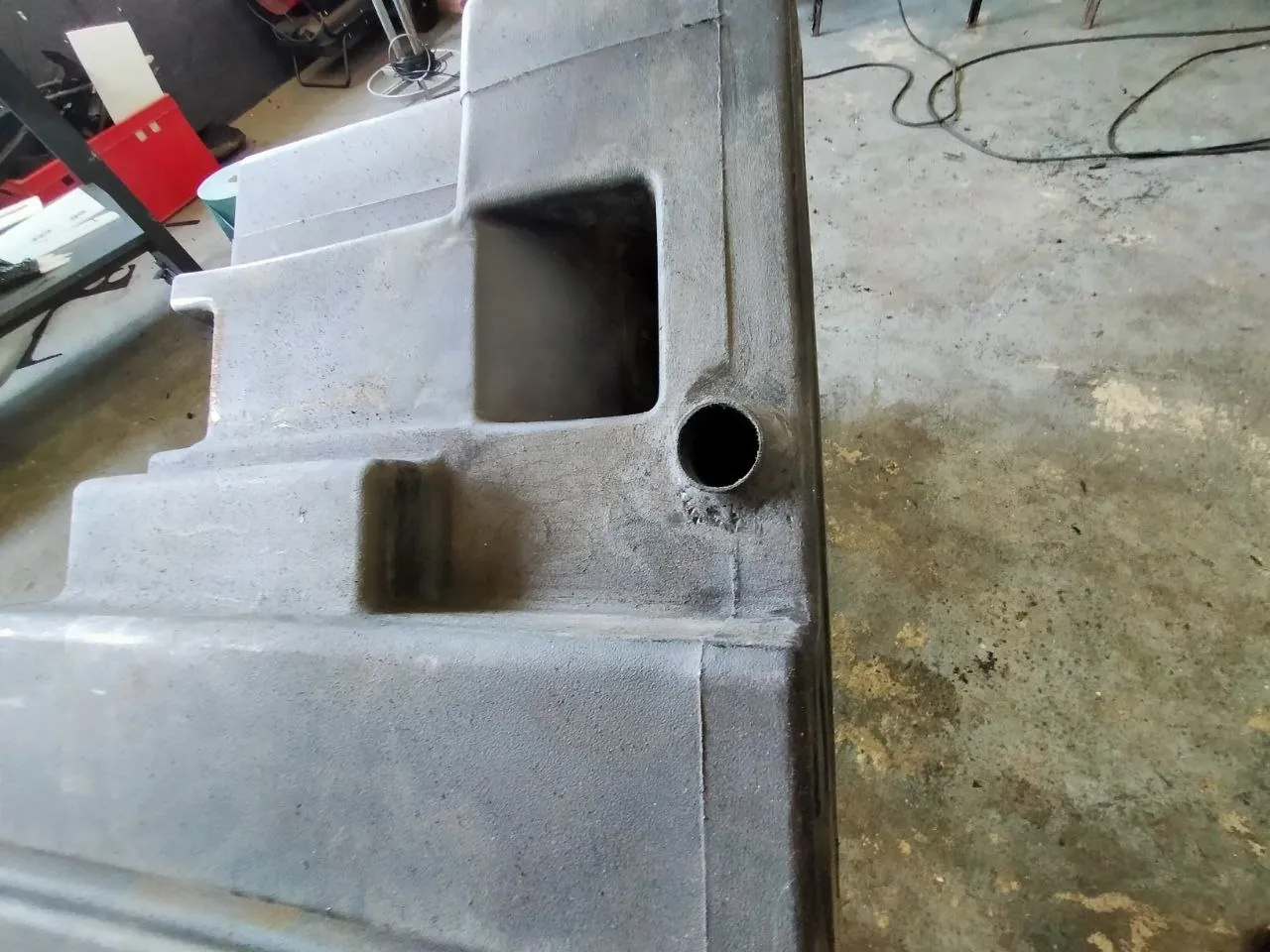 Foto 9 der Reparatur — Kraftstofftank-Reparatur Case 210