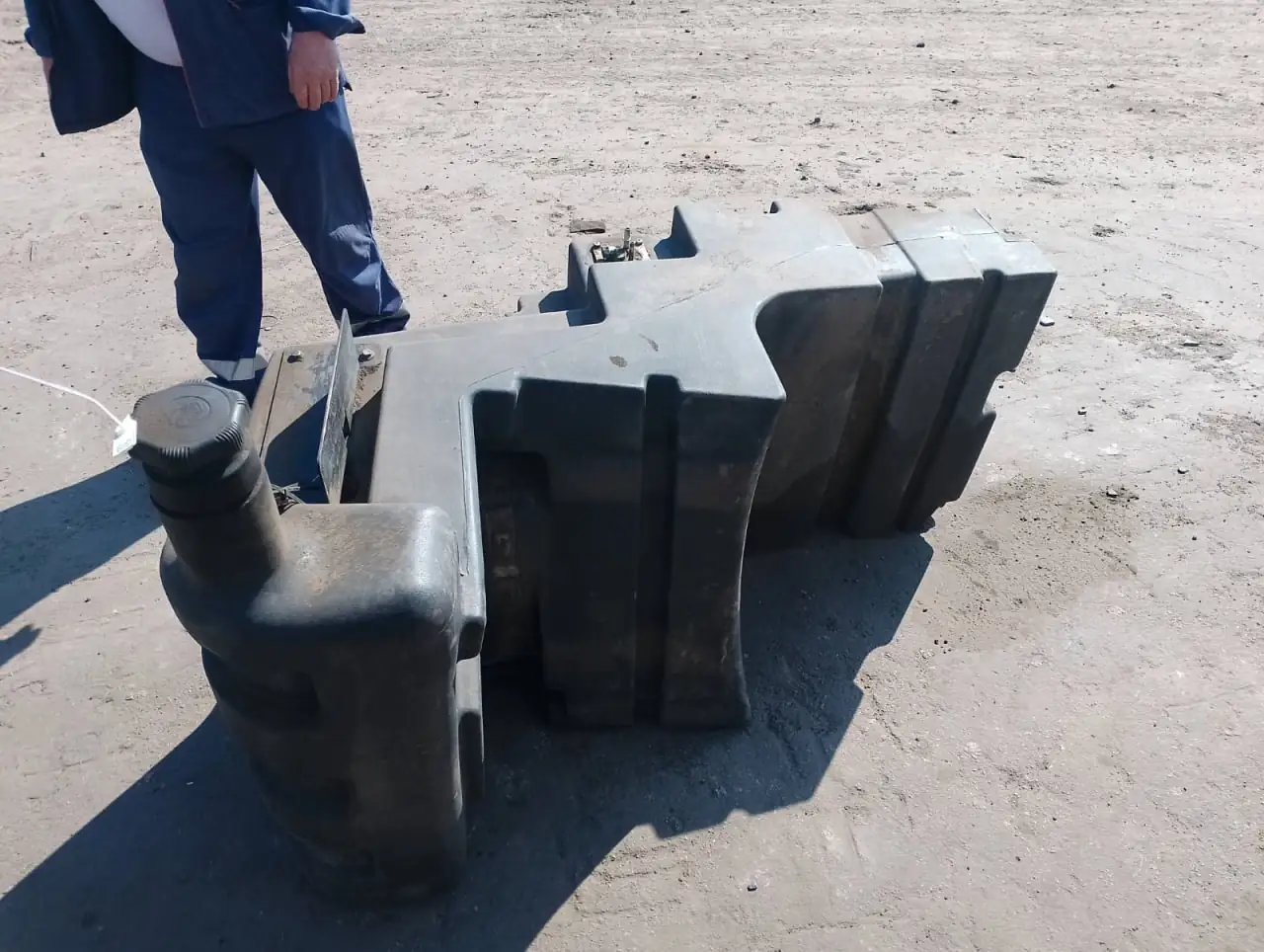 Foto 39 der Reparatur — Kraftstofftank-Reparatur New Holland T7060