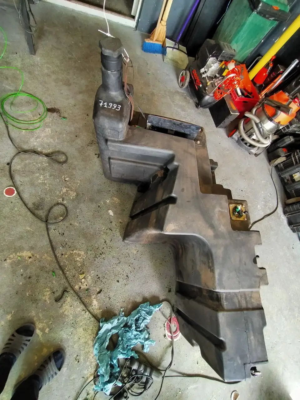 Foto 18 der Reparatur — Kraftstofftank-Reparatur New Holland T7060