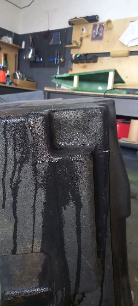 Foto 5 der Reparatur — Kraftstofftank-Reparatur New Holland T7060