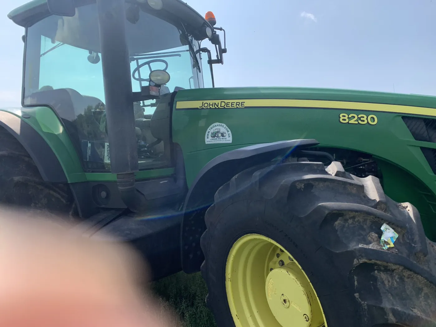 Foto 2 der Reparatur — Kraftstofftank-Reparatur John Deere 8230