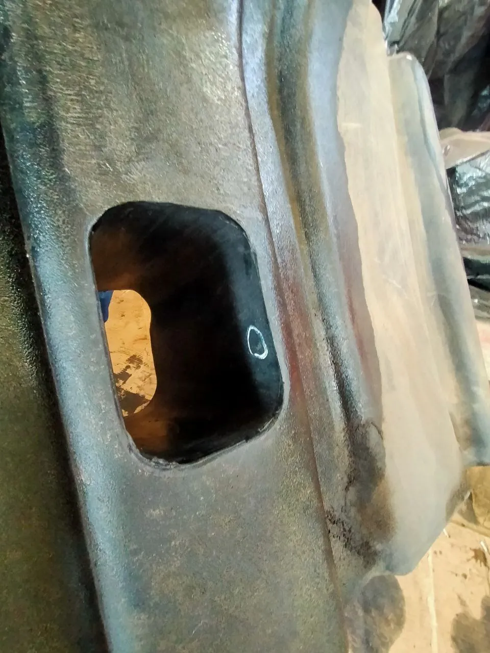 Foto 1 der Reparatur — Kraftstofftank-Reparatur Challenger 865 B
