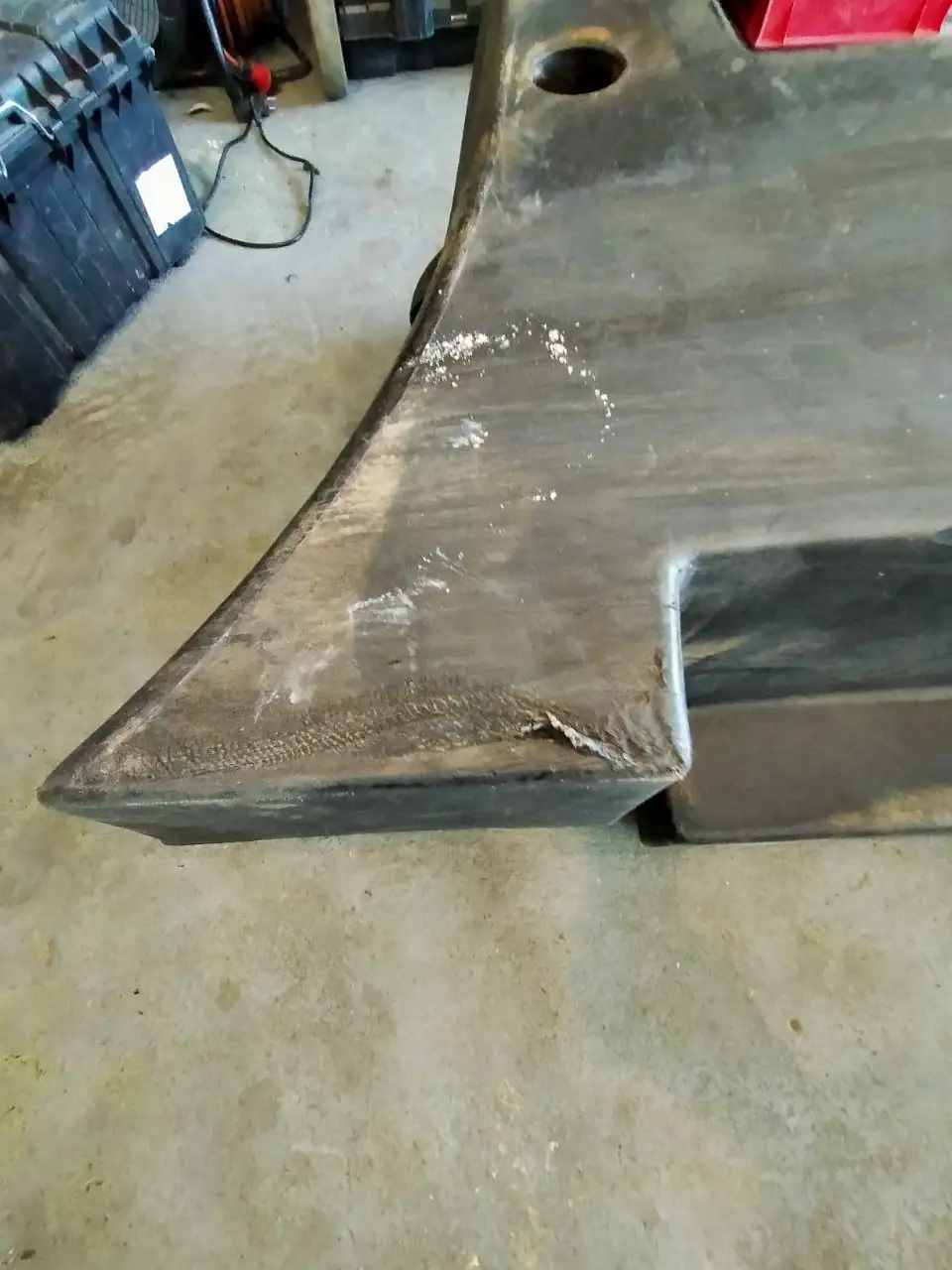 Foto 20 der Reparatur — Kraftstofftank-Reparatur JCB 531-70