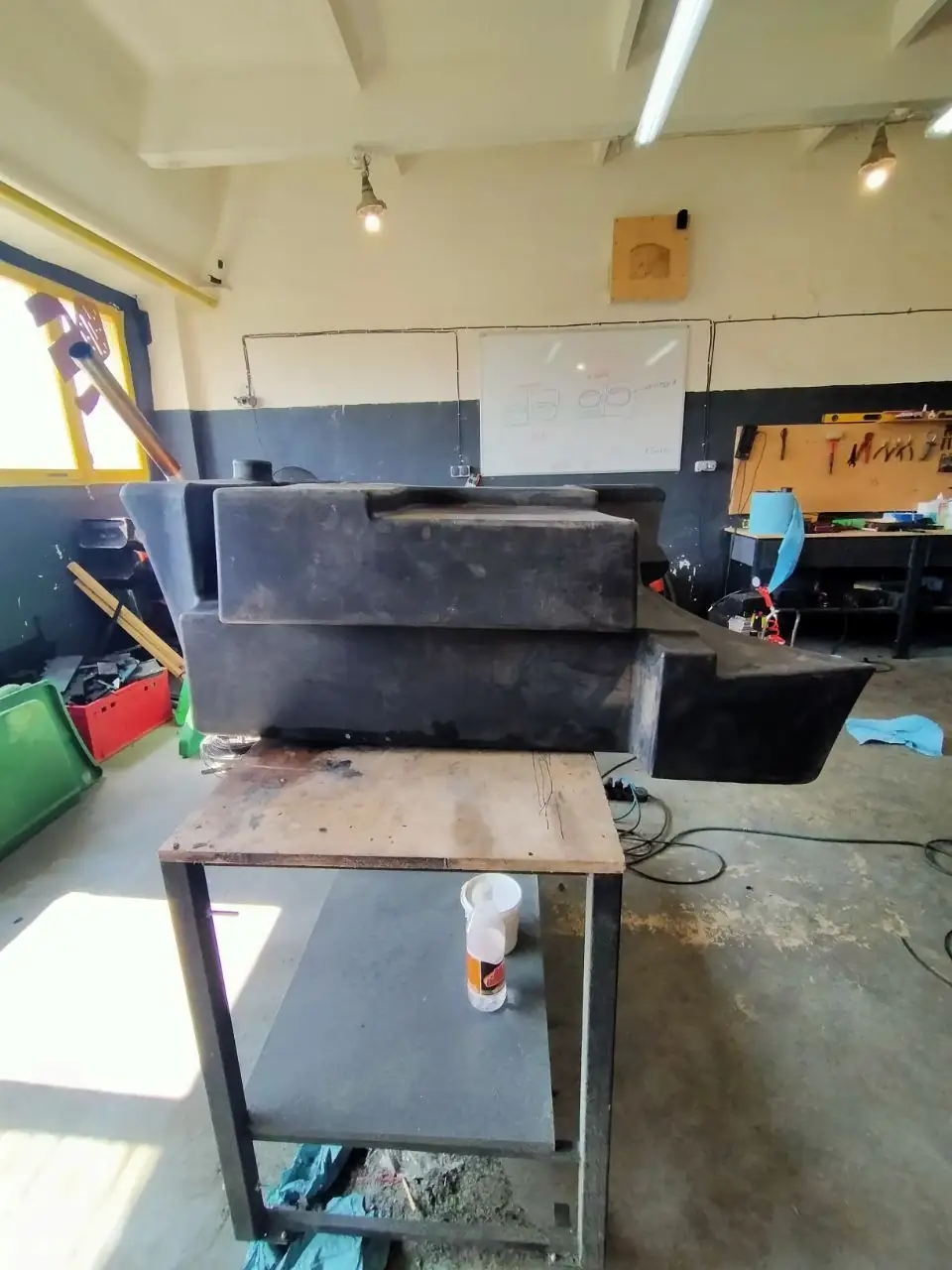 Foto 9 der Reparatur — Kraftstofftank-Reparatur JCB 531-70