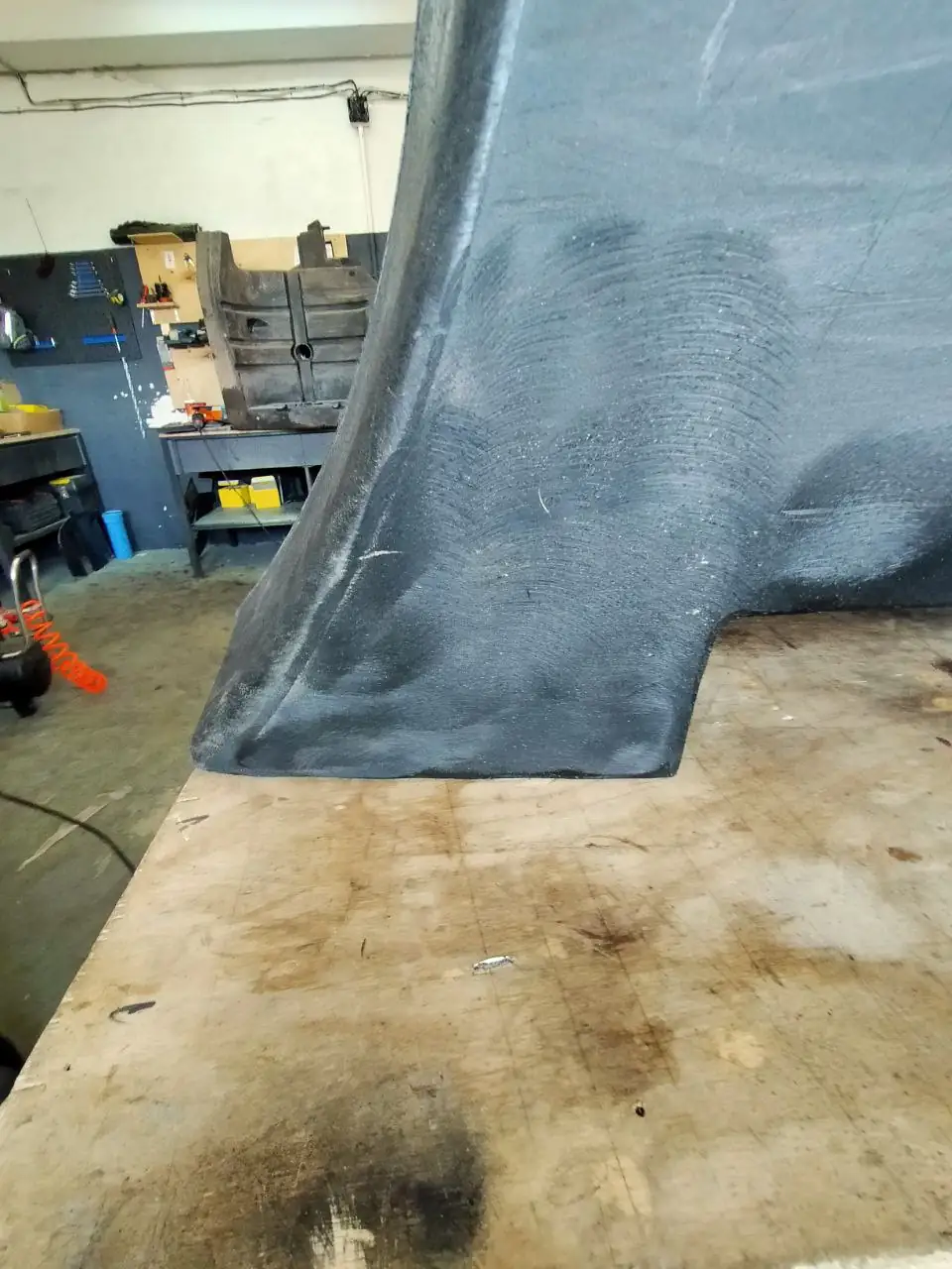 Foto 5 der Reparatur — Kraftstofftank-Reparatur JCB 531-70