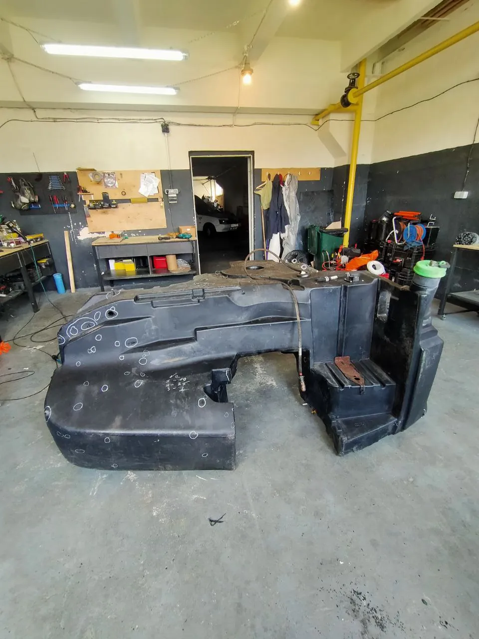 Foto 9 der Reparatur — Kraftstofftank-Reparatur John Deere — Juni 2023