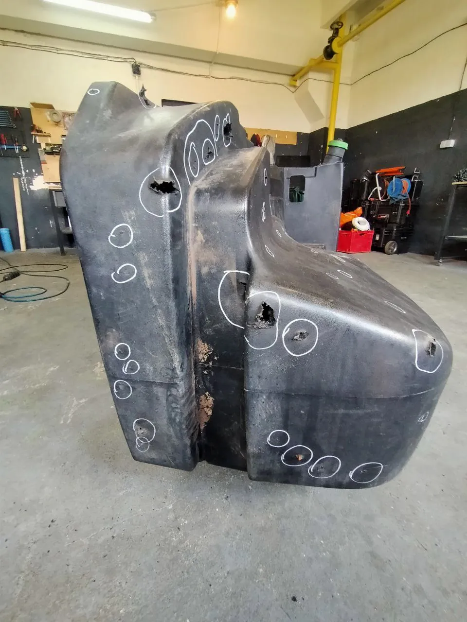 Foto 17 der Reparatur — Kraftstofftank-Reparatur John Deere — Juni 2023