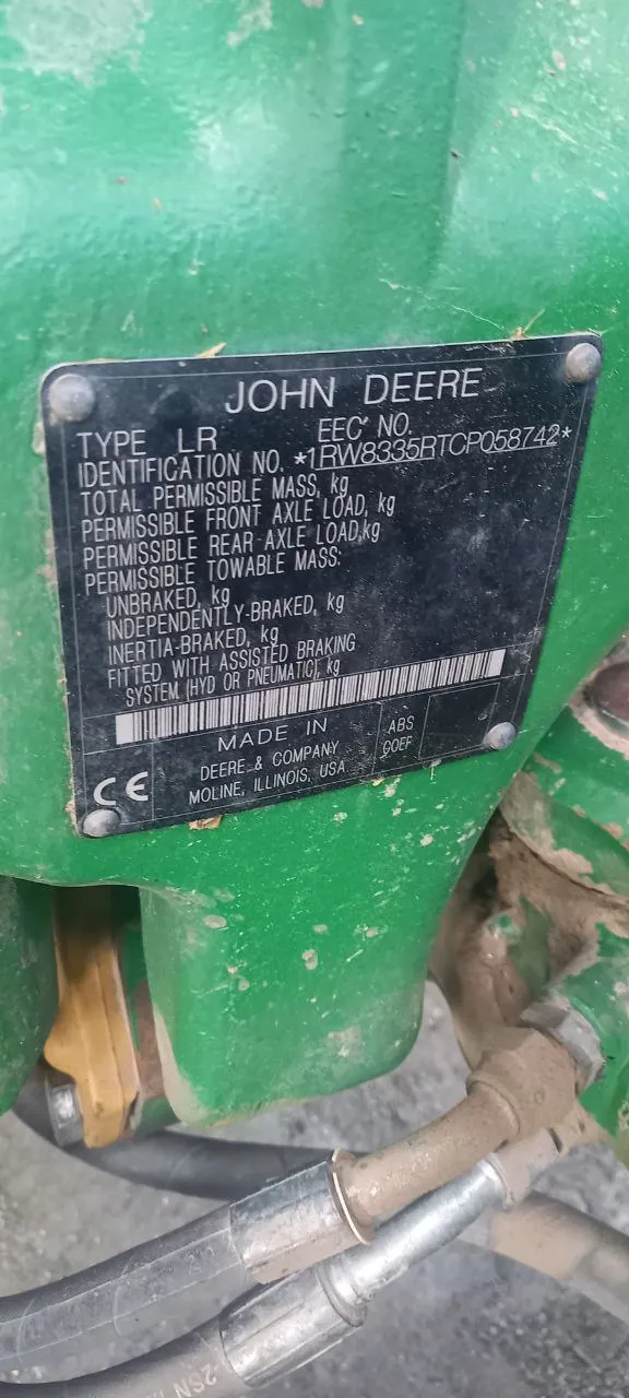 Foto 12 der Reparatur — Kraftstofftank-Reparatur John Deere 8335