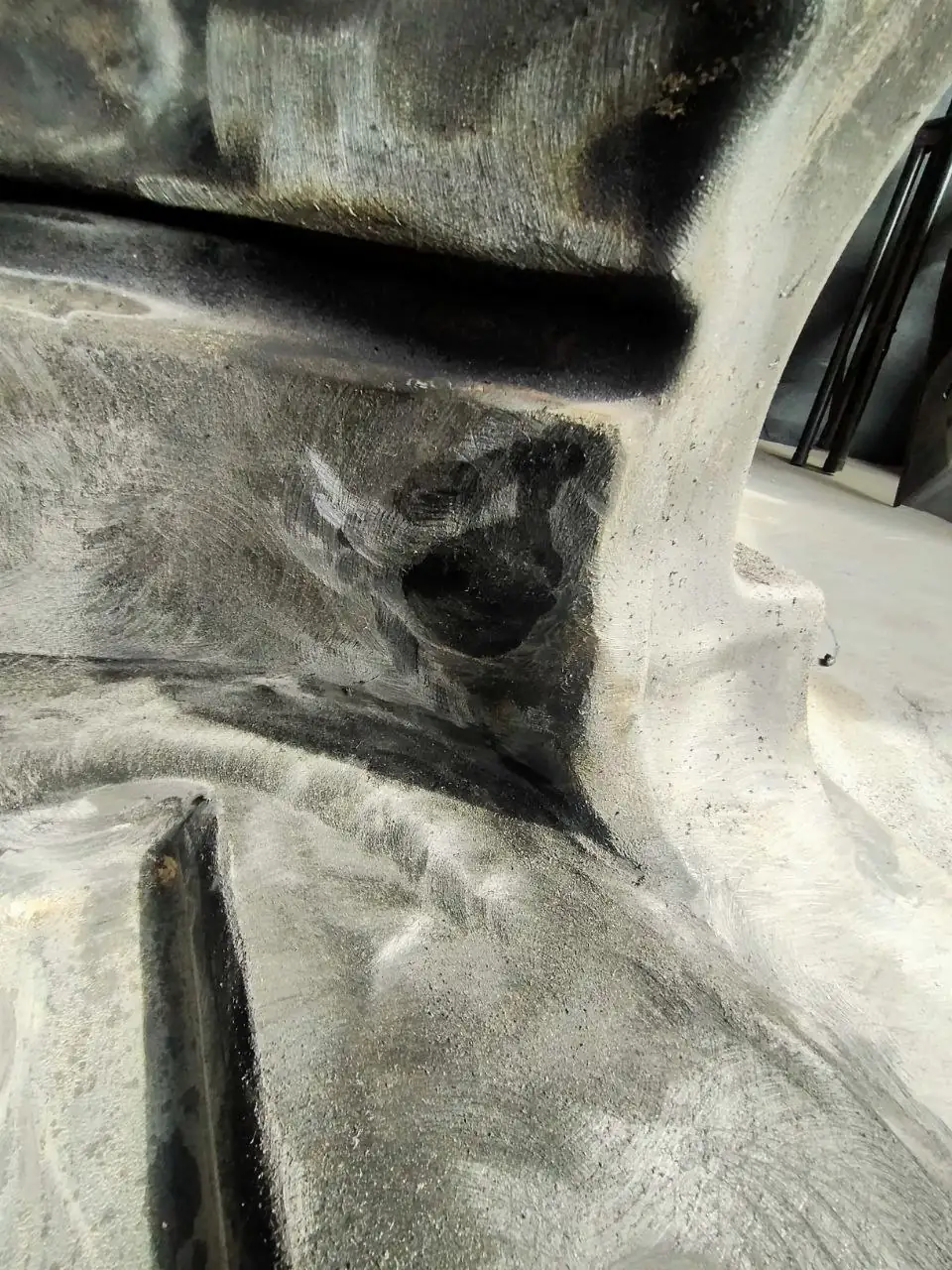 Foto 4 der Reparatur — Kraftstofftank-Reparatur Case 340 — August 2023