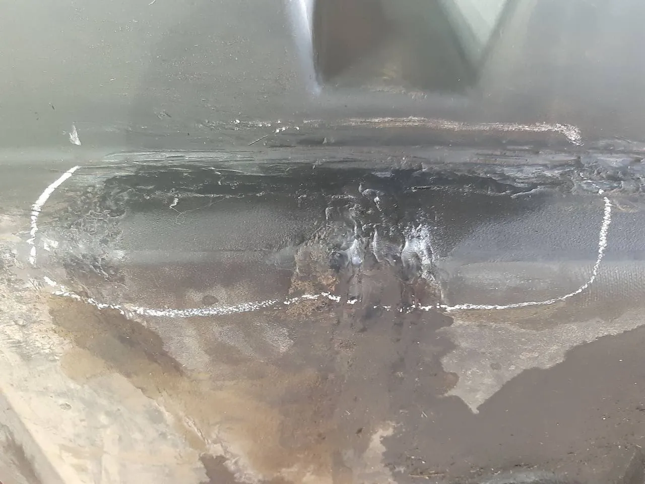 Foto 3 der Reparatur — Kraftstofftank-Reparatur New Holland CX6090