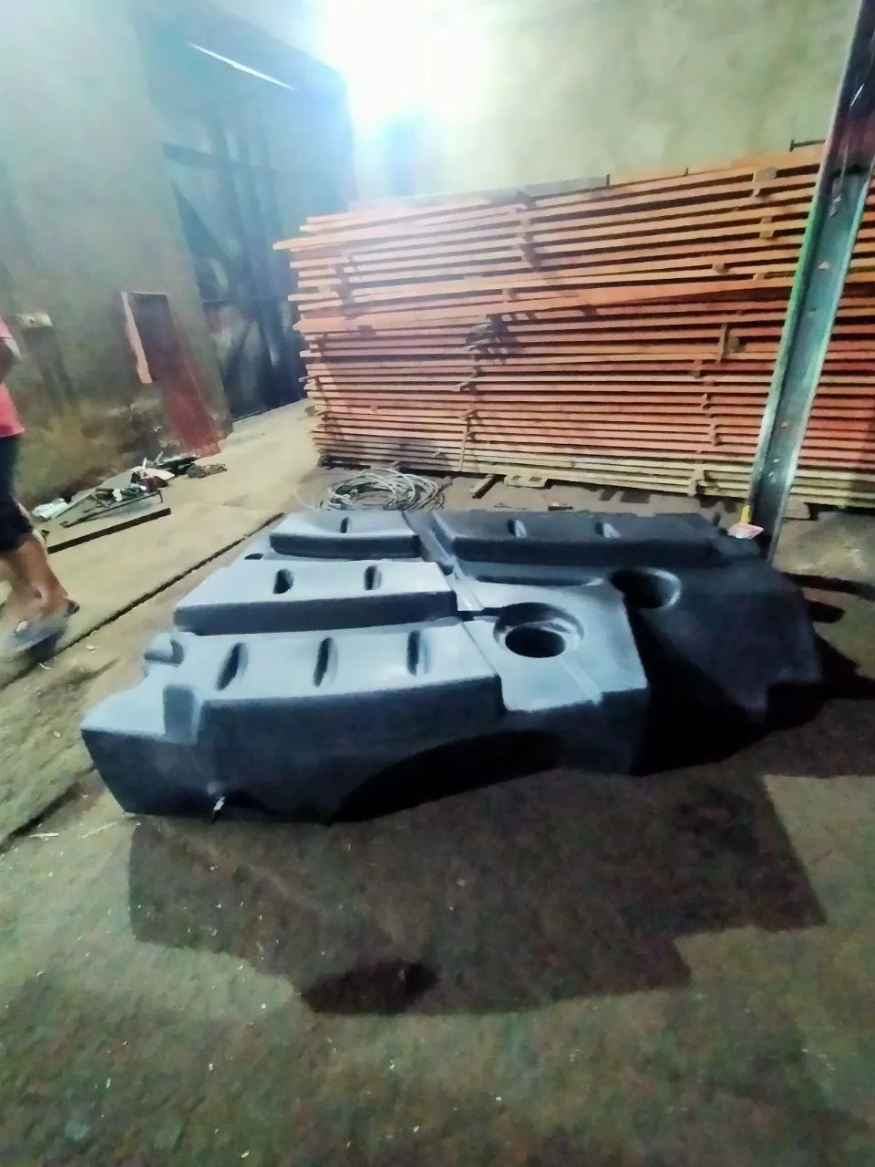 Foto 7 der Reparatur — Kraftstofftank-Reparatur Claas Lexion