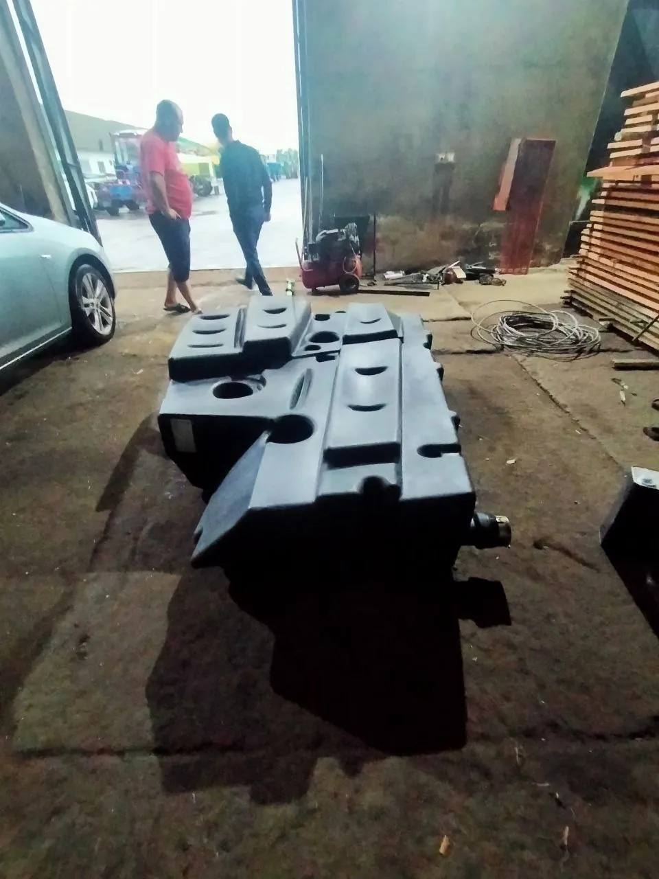 Foto 8 der Reparatur — Kraftstofftank-Reparatur Claas Lexion