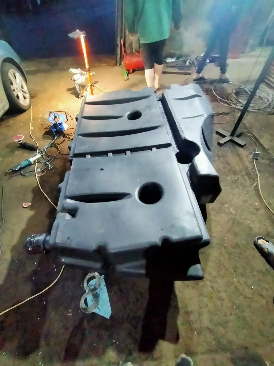 Foto 13 der Reparatur — Kraftstofftank-Reparatur Claas Lexion