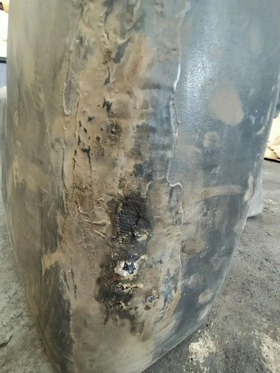 Foto 10 der Reparatur — Kraftstofftank-Reparatur Claas