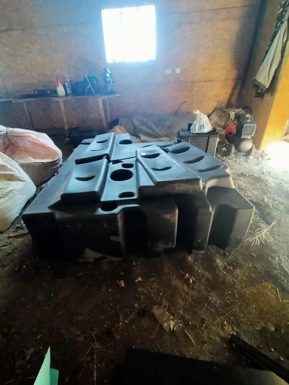 Foto 7 der Reparatur — Kraftstofftank-Reparatur Claas Lexion 580 — Riss an der typischen Stelle