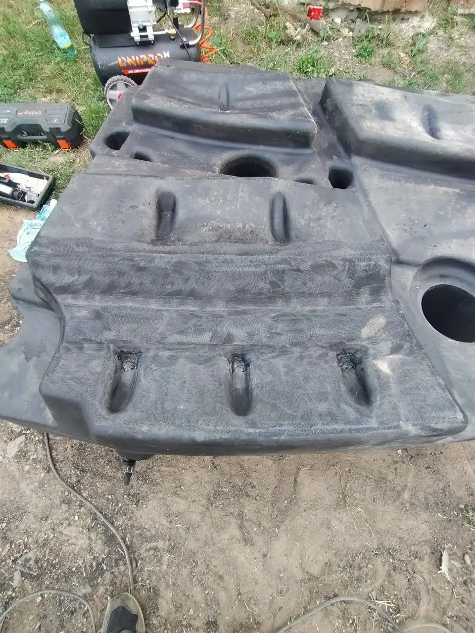 Kraftstofftank-Reparatur Claas Lexion 600