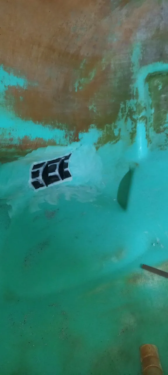 Foto 15 der Reparatur — Spritzentank-Reparatur Berthoud Rapter 3240 — Juli 2023