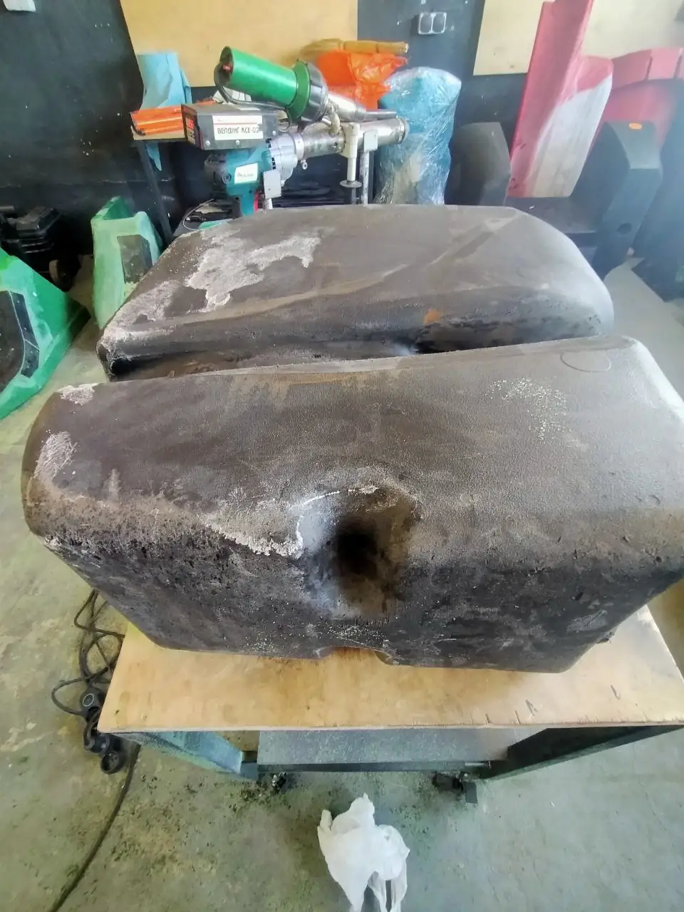 Foto 12 der Reparatur — Tank-Reparatur Scania Euro 6