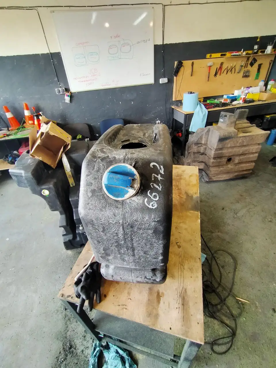 Foto 4 der Reparatur — Tank-Reparatur Scania Euro 6