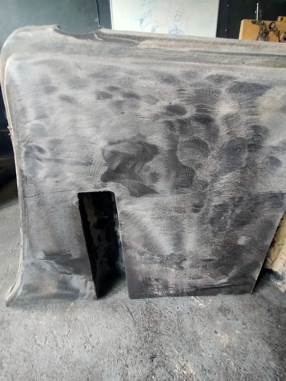 Foto 10 der Reparatur — Kraftstofftank-Reparatur JCB (3)
