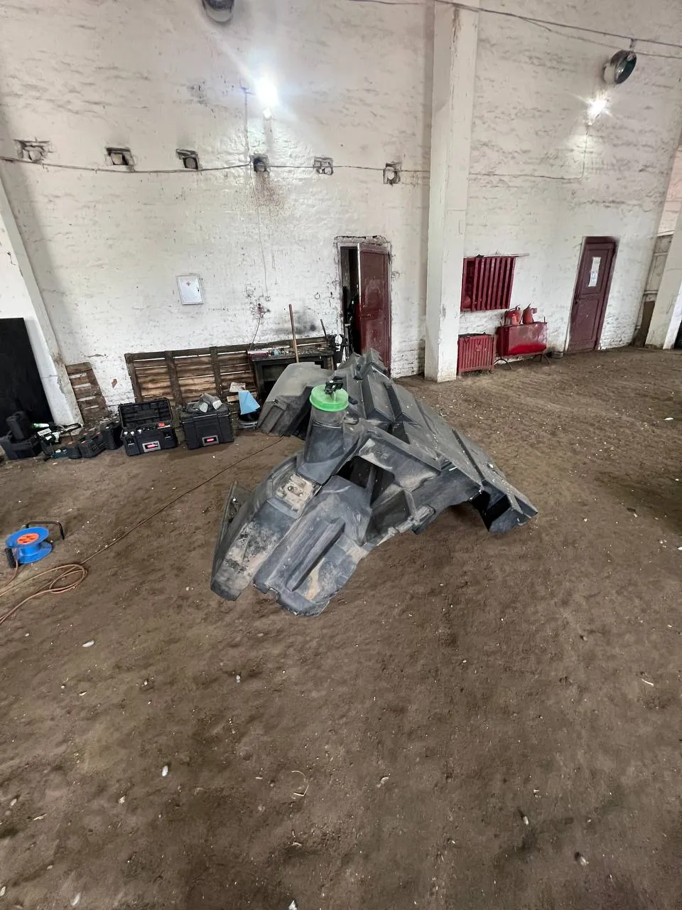 Foto 5 der Reparatur — Kraftstofftank-Reparatur Claas Lexion 580
