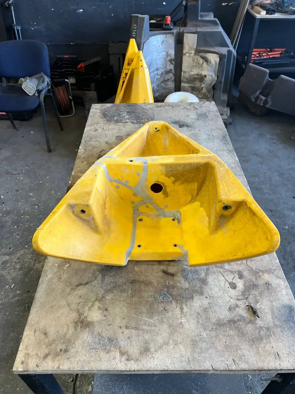 Foto 4 der Reparatur — Halmteiler-Reparatur New Holland