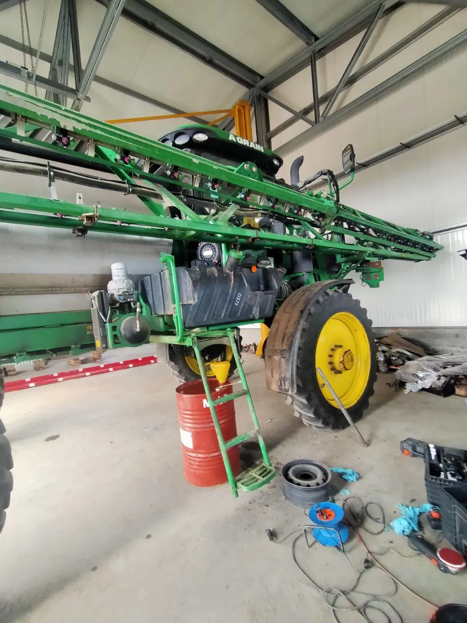 Foto 11 der Reparatur — Kraftstofftank-Reparatur John Deere — September 2023