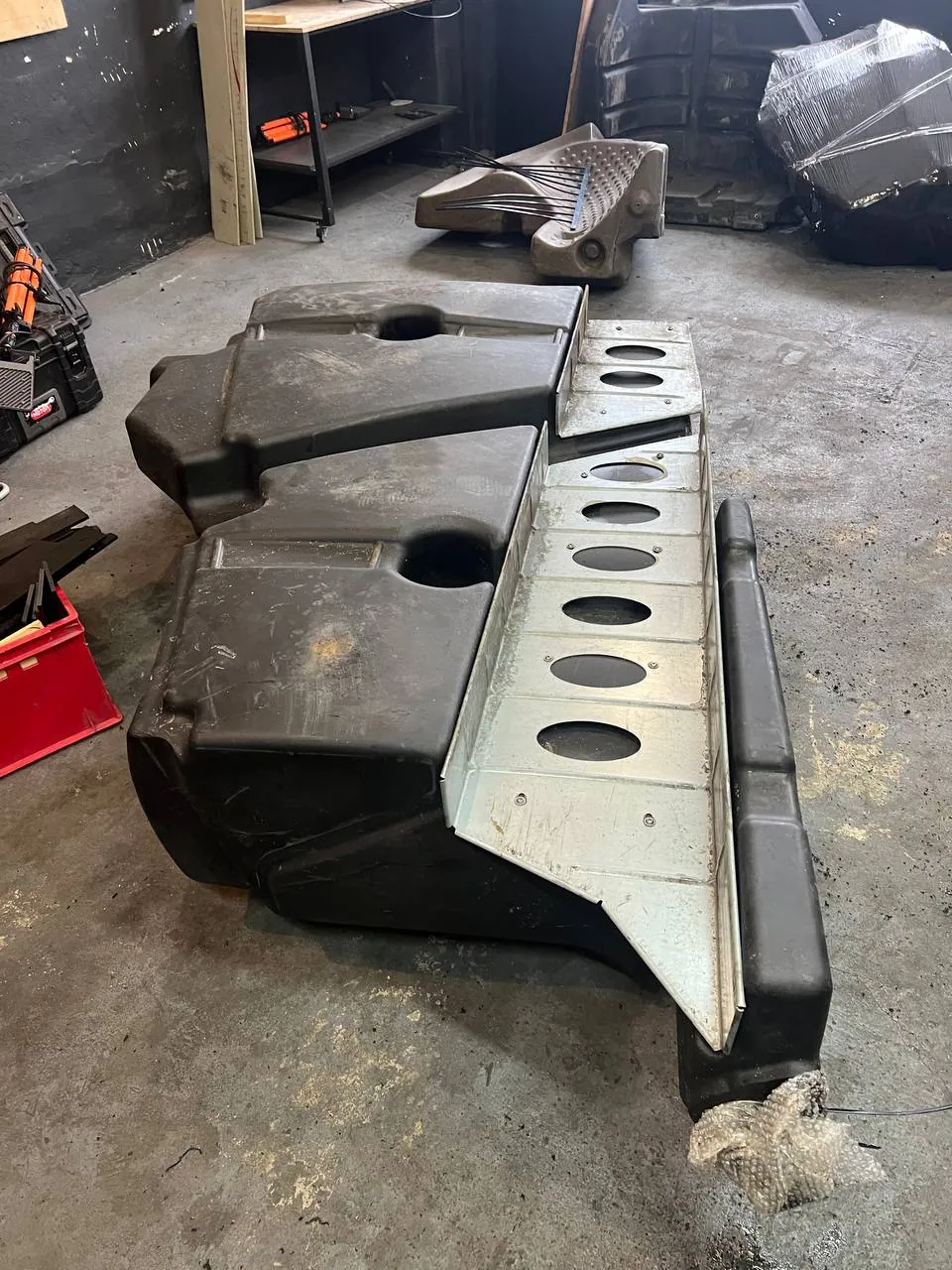 Foto 4 der Reparatur — Kraftstofftank-Reparatur Claas Lexion 760 — September 2023