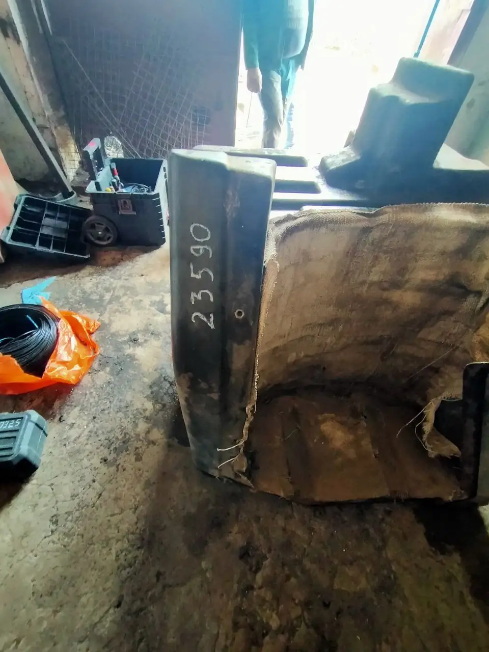 Foto 8 der Reparatur — Kraftstofftank-Reparatur Case 340 (2)