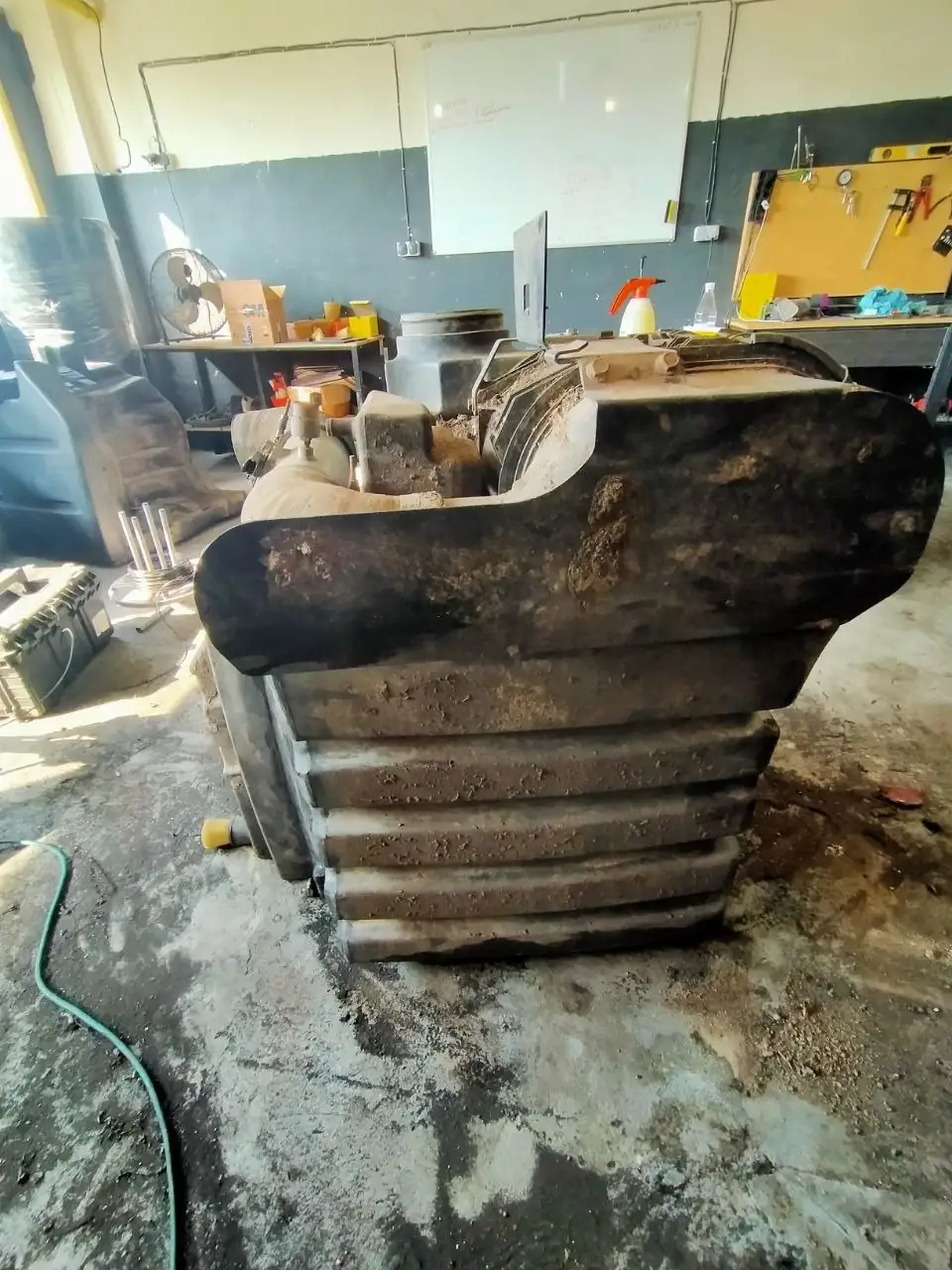 Foto 6 der Reparatur — Kraftstofftank-Reparatur Case 340 — September 2023