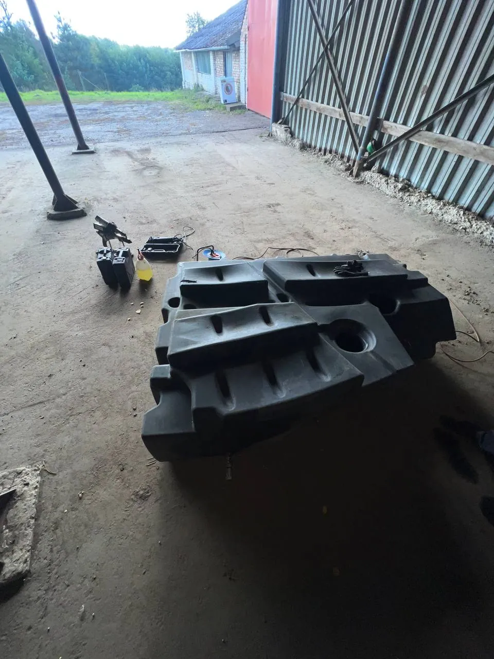 Foto 6 der Reparatur — Kraftstofftank-Reparatur Claas Lexion 600 — Oktober 2023