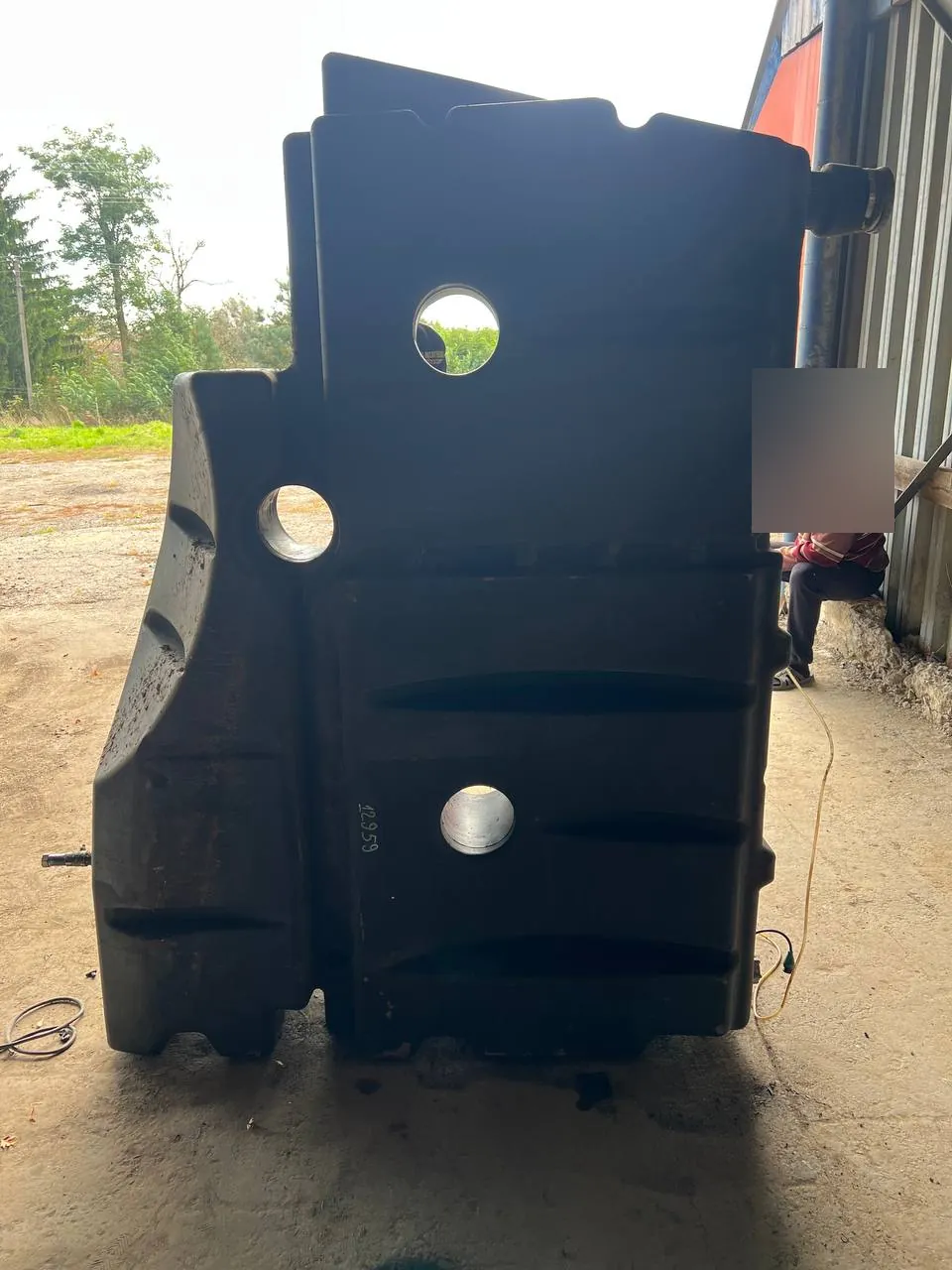 Foto 15 der Reparatur — Kraftstofftank-Reparatur Claas Lexion 600 — Oktober 2023