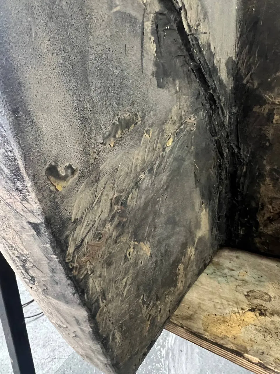 Foto 5 der Reparatur — Kraftstofftank-Reparatur JCB 531-70 — Dezember 2023