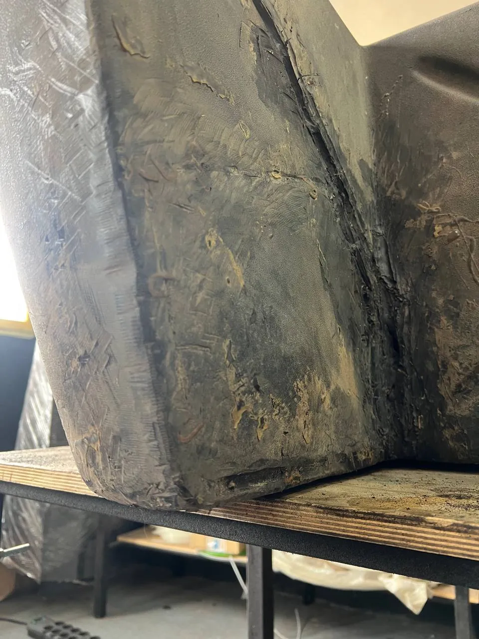 Foto 6 der Reparatur — Kraftstofftank-Reparatur JCB 531-70 — Dezember 2023