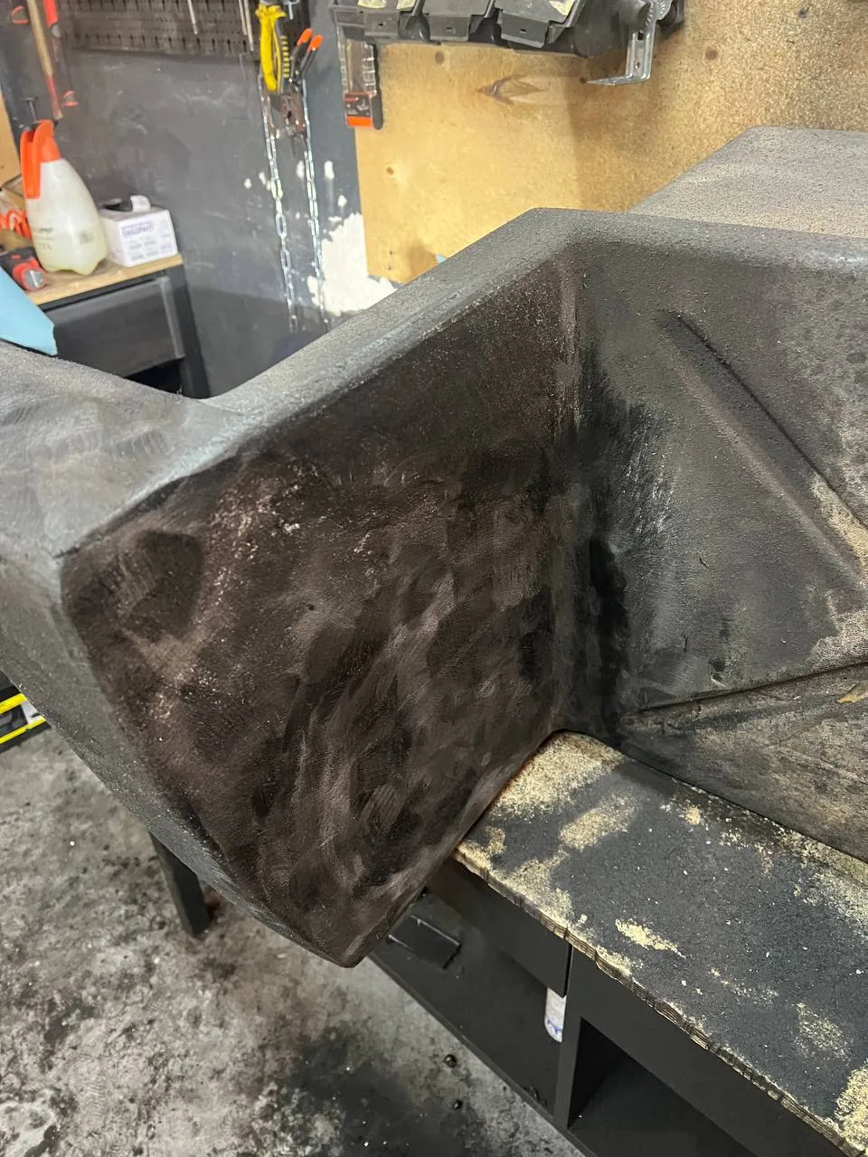 Foto 9 der Reparatur — Kraftstofftank-Reparatur JCB 531-70 — Dezember 2023