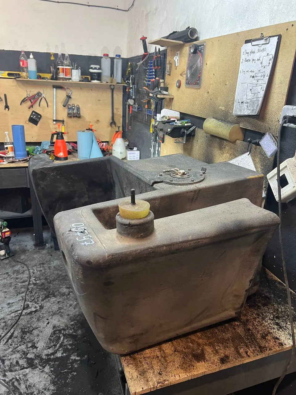 Foto 10 der Reparatur — Kraftstofftank-Reparatur JCB 531-70 — Dezember 2023