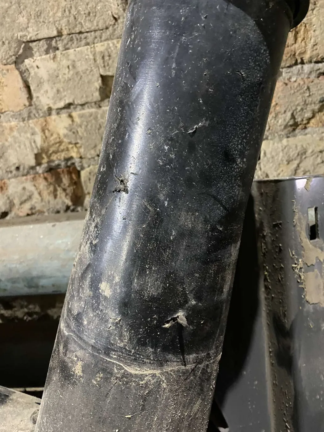Foto 2 der Reparatur — Kraftstofftank-Reparatur am Mähdrescher
