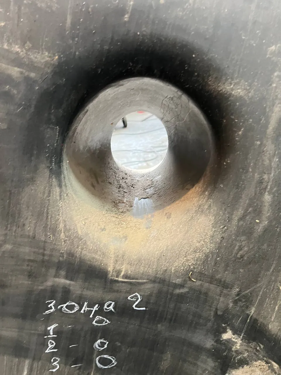 Foto 6 der Reparatur — Kraftstofftank-Reparatur am Mähdrescher