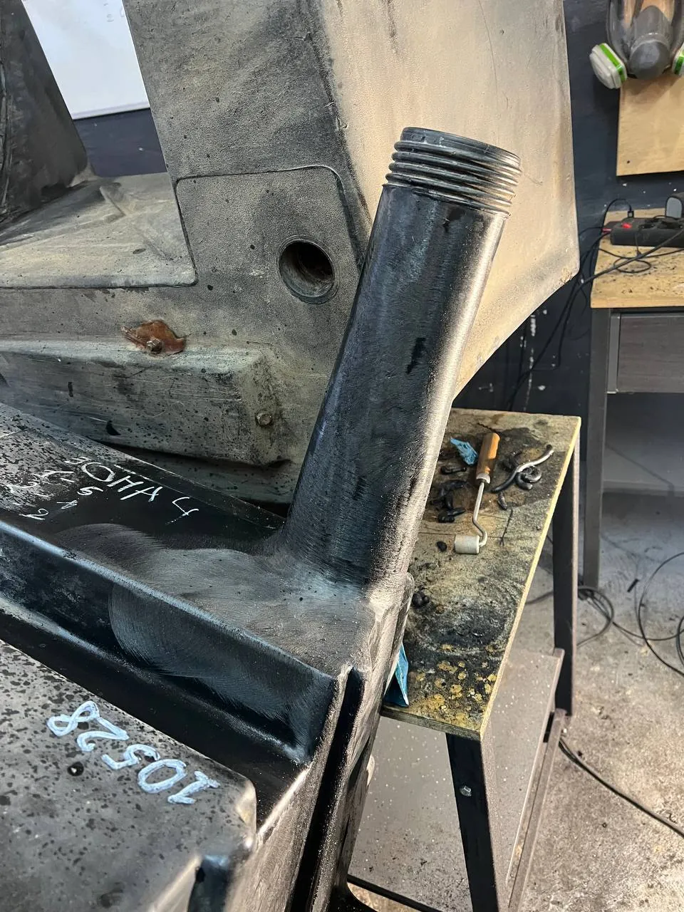 Foto 16 der Reparatur — Kraftstofftank-Reparatur am Mähdrescher