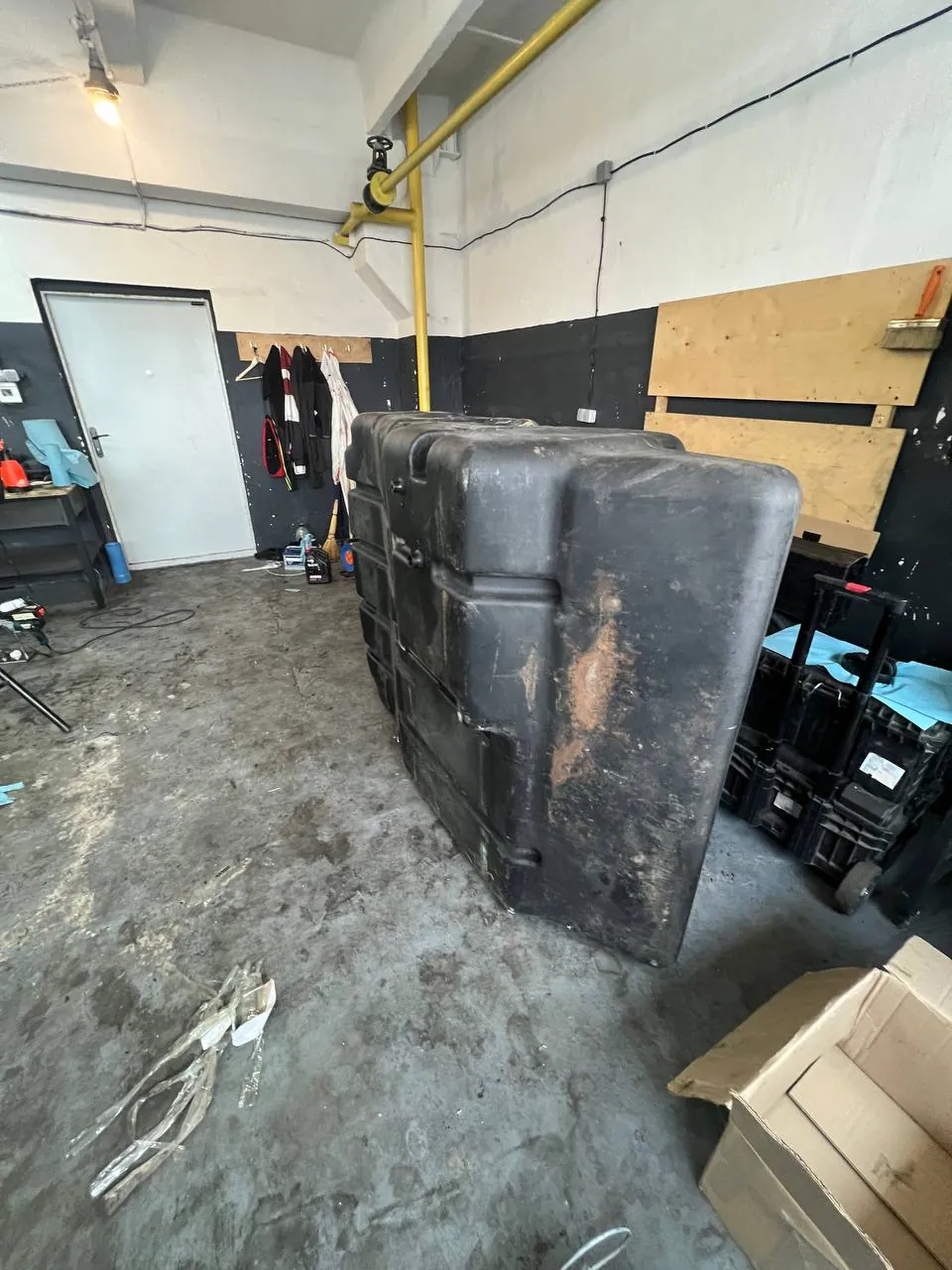 Foto 2 der Reparatur — Kraftstofftank-Reparatur John Deere — Dezember 2023