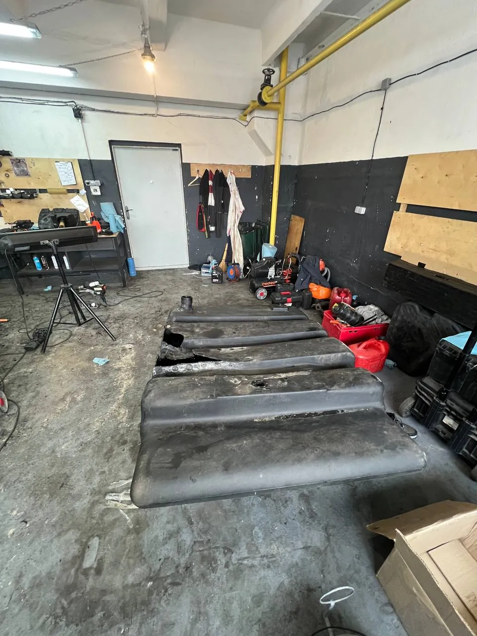 Foto 7 der Reparatur — Kraftstofftank-Reparatur John Deere — Dezember 2023